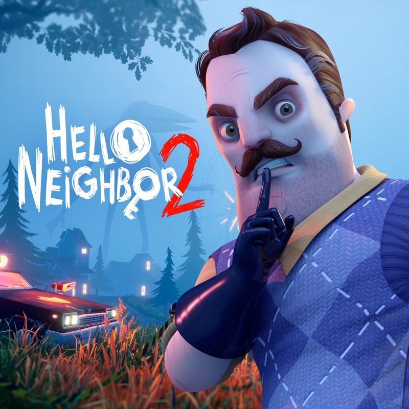 Hello Neighbor 2 box art for Playstation 4